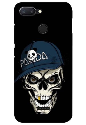 panda skull printed designer mobile back case cover for Xiaomi Redmi 6