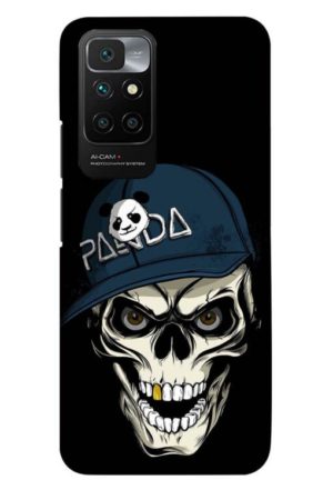 panda skull printed designer mobile back case cover for Xiaomi redmi 10 Prime