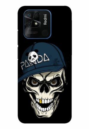 panda skull printed designer mobile back case cover for Xiaomi redmi 10 - redmi 10 power