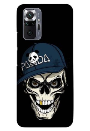 panda skull printed designer mobile back case cover for Xiaomi redmi note 10 pro - redmi note 10 pro max