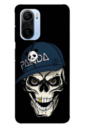 panda skull printed designer mobile back case cover for mi 11x - 11x pro