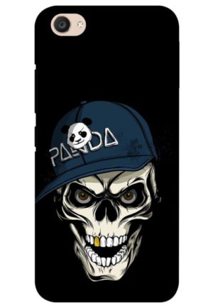 panda skull printed mobile back case cover for vivo v5, vivo v5s, vivo y66, vivo y67, vivo y69