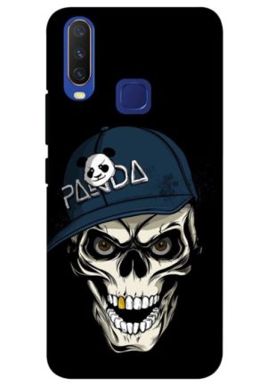 panda skull printed mobile back case cover for vivo y12, vivo y15 , vivo y17, vivo u10