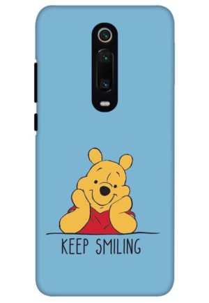 pooh keep smiling printed designer mobile back case cover for redmi k20 - redmi k20 pro
