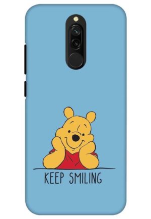 pooh printed designer mobile back case cover for redmi 8