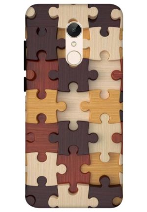 puzzle printed mobile back case cover