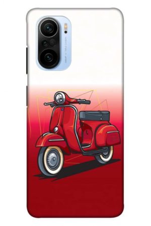 scooter printed designer mobile back case cover for mi 11x - 11x pro