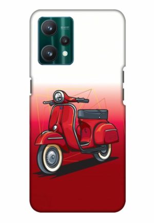 scooter printed mobile back case cover for realme Realme 9 4G - Realme 9 Pro Plus 5G - Realme 9 pro