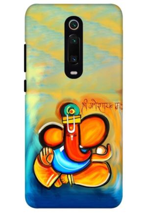 shree ganesha namaha printed designer mobile back case cover for redmi k20 - redmi k20 pro