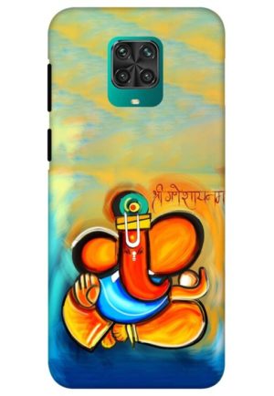 shree ganesha namha printed designer mobile back case cover for redmi note 9 pro - redmi note 9 pro max - poco m2 pro - redmi note 10 lite