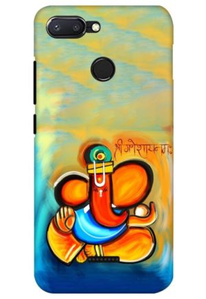shree ganeshaye namaha printed designer mobile back case cover for Xiaomi Redmi 6