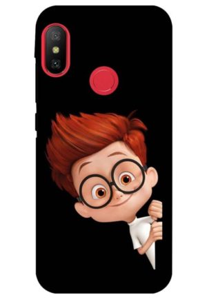 smart boy cartoon printed designer mobile back case cover for Xiaomi Redmi 6 pro