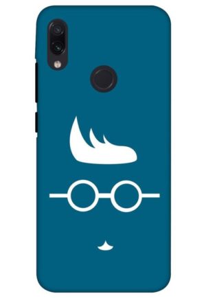 smart googly boy printed designer mobile back case cover for redmi note 7