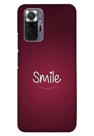 smile heart printed designer mobile back case cover for Xiaomi redmi note 10 pro - redmi note 10 pro max