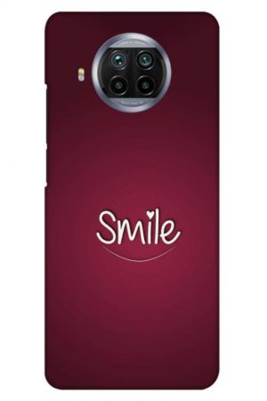 smile heart printed designer mobile back case cover for mi 10i