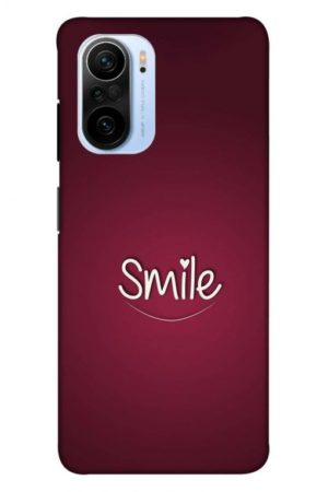 smile heart printed designer mobile back case cover for mi 11x - 11x pro