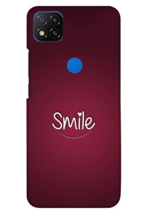 smile heart printed designer mobile back case cover for redmi 9 - redmi 9 activ - redmi 9c - redmi 10a - poco c31