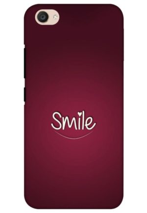 smile heart printed mobile back case cover for vivo v5, vivo v5s, vivo y66, vivo y67, vivo y69