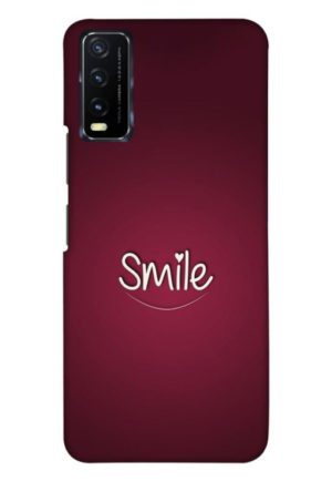 smile heart printed mobile back case cover for vivo y20 - vivo y20i - vivo y20a - vivo y20g - vivo y20t - vivo y12s - vivo y12g