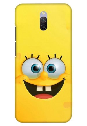 smiley with big eyes printed designer mobile back case cover for redmi 8a dual