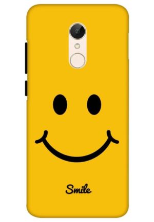 smily printed mobile back case cover