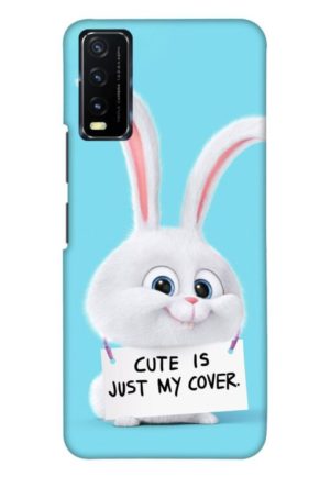 snowball cute is just my cover printed mobile back case cover for vivo y20 - vivo y20i - vivo y20a - vivo y20g - vivo y20t - vivo y12s - vivo y12g