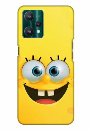 spongbob smiley with big eye printed mobile back case cover for realme Realme 9 4G - Realme 9 Pro Plus 5G - Realme 9 pro
