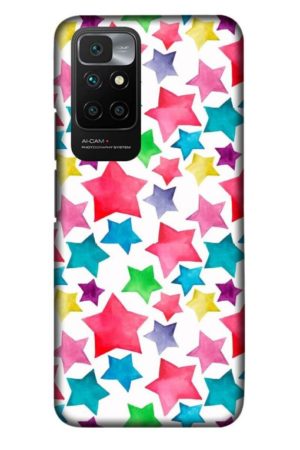 star printed designer mobile back case cover for Xiaomi redmi 10 Prime