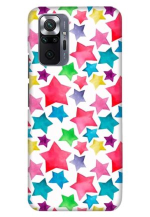 star printed designer mobile back case cover for Xiaomi redmi note 10 pro - redmi note 10 pro max