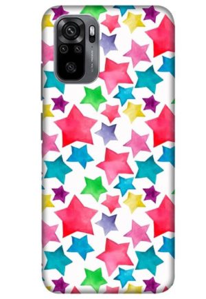 star printed designer mobile back case cover for Xiaomi redmi note 10 - redmi note 10s