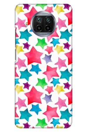 star printed designer mobile back case cover for mi 10i