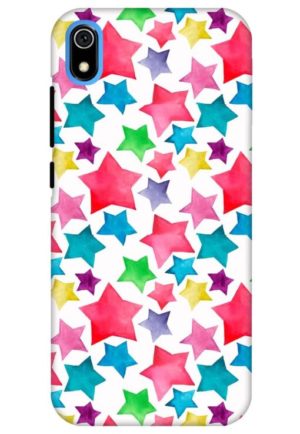 star printed designer mobile back case cover for redmi 7a