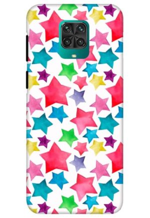 star printed designer mobile back case cover for redmi note 9 pro