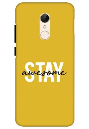 stay awesome printed mobile back case cover