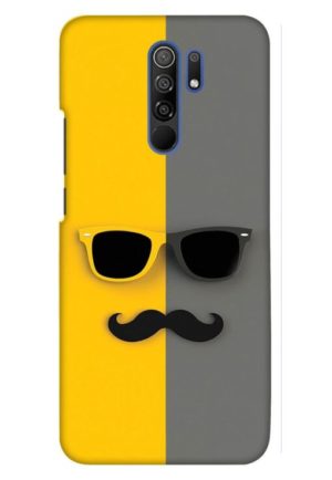 styailsh goggle printed designer mobile back case cover for redmi 9 prime - poco m2