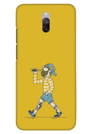 styalish talli boy printed designer mobile back case cover for redmi 8a dual