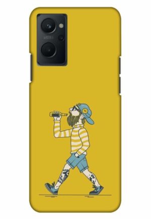 styalish talli boy printed mobile back case cover for realme 9i