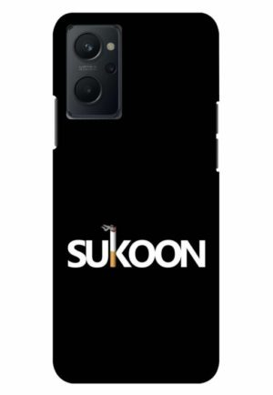 sukoon in smoking cigrate printed mobile back case cover for realme 9i