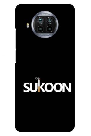 sukoon in smoking printed designer mobile back case cover for mi 10i