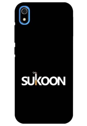 sukoon in smoking printed designer mobile back case cover for redmi 7a
