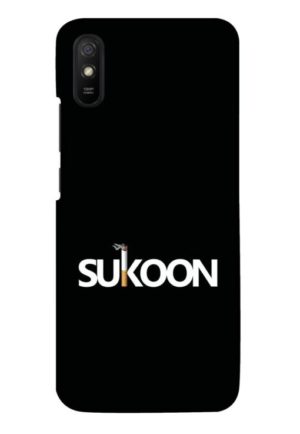 sukoon in smoking printed designer mobile back case cover for redmi 9A - redmi 9i - redmi 9A sport - redmi 9i sport