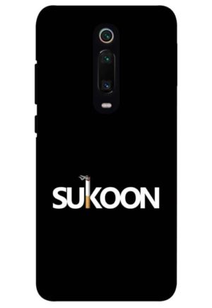 sukoon in smoking printed designer mobile back case cover for redmi k20 - redmi k20 pro