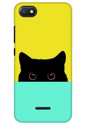 the crazy cat printed designer mobile back case cover for Xiaomi Redmi 6a