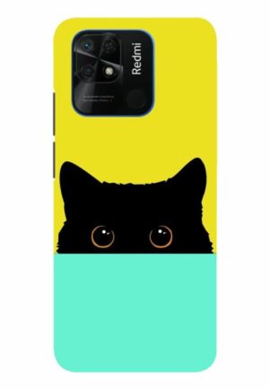 the crazy cat printed designer mobile back case cover for Xiaomi redmi 10 - redmi 10 power