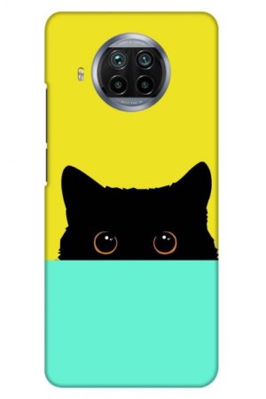 the crazy cat printed designer mobile back case cover for mi 10i
