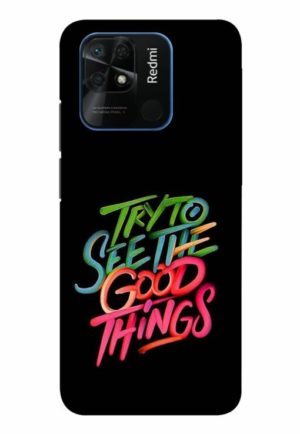 try to see good thing printed designer mobile back case cover for Xiaomi redmi 10 - redmi 10 power