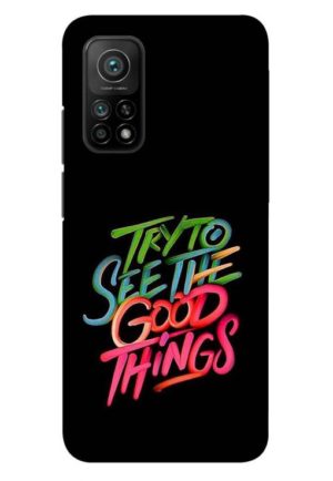 try to see good thing printed designer mobile back case cover for mi 10t - mi 10t pro