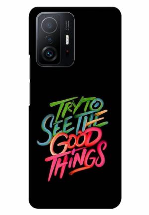 try to see good thing printed designer mobile back case cover for mi 11t - 11t pro