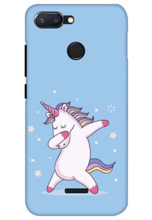 unicorn cartoon printed designer mobile back case cover for Xiaomi Redmi 6
