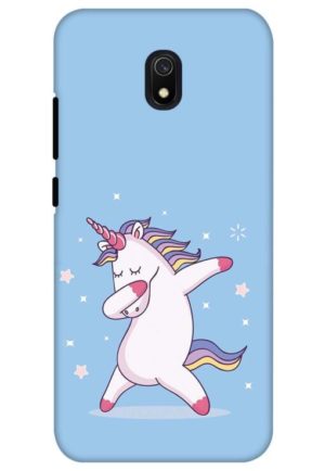 unicorn cartoon printed designer mobile back case cover for redmi 8a